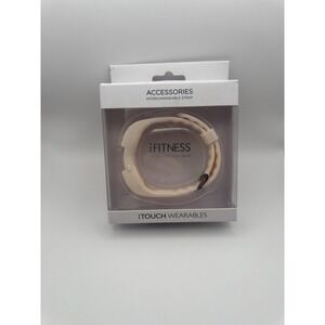 iTouch iFitness‎ Interchangeable Watch Strap Blush Pink Classic Buckle Open Box